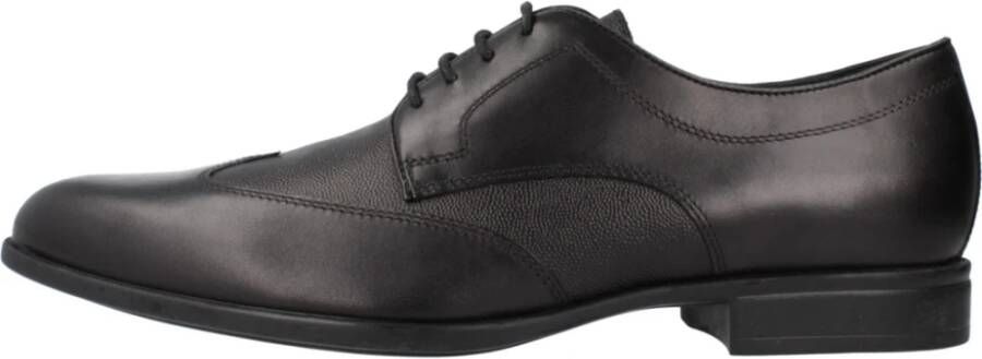 Geox Klassieke Business Schoenen Iacopo Black Heren