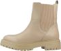 Geox Klassieke Chelsea Boots met Iridea Detail Beige Dames - Thumbnail 2