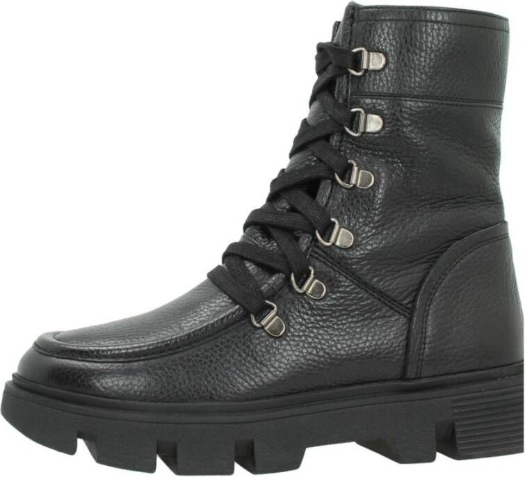 Geox Lace-up Boots Black Dames