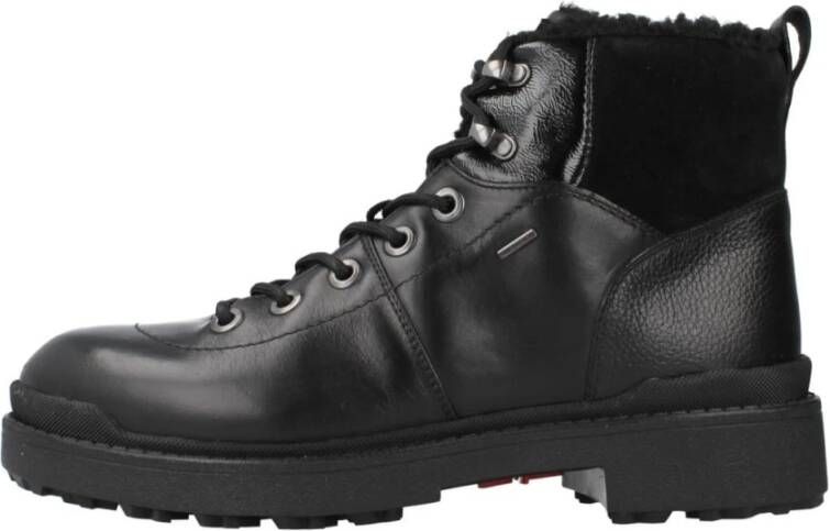 Geox Lace-up Boots Black Dames