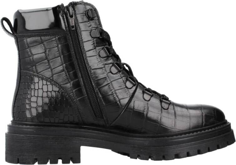Geox Lace-up Boots Black Dames