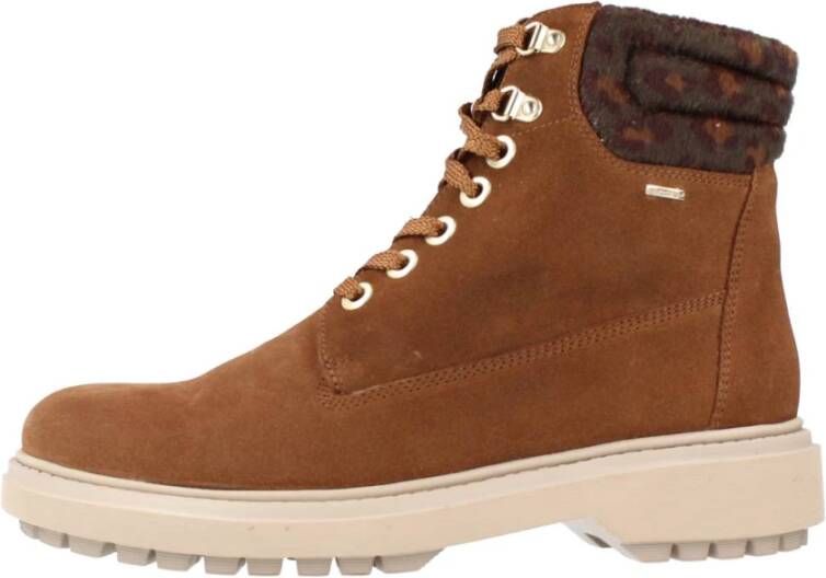 Geox Lace-up Boots Brown Dames