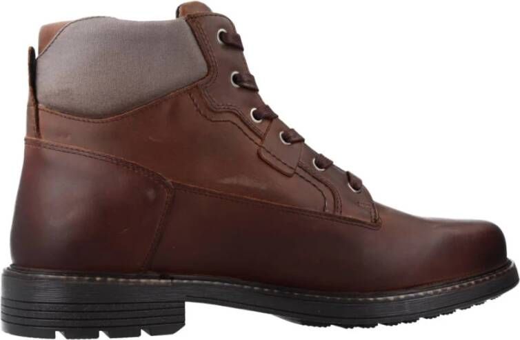 Geox Lace-up Boots Brown Heren