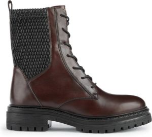 Geox Lace up Boots Bruin Dames