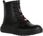 Geox Lace-up Boots Zwart Dames - Thumbnail 1