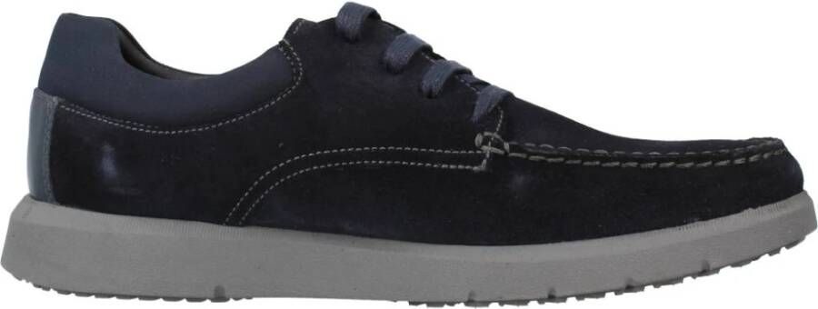 Geox Laced Shoes Black Heren