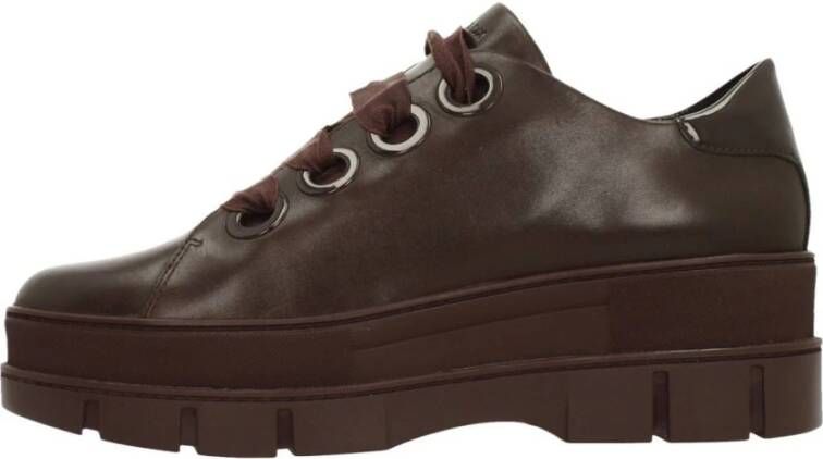 Geox Laced Shoes Brown Dames