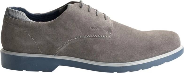 Geox Laced Shoes Gray Heren