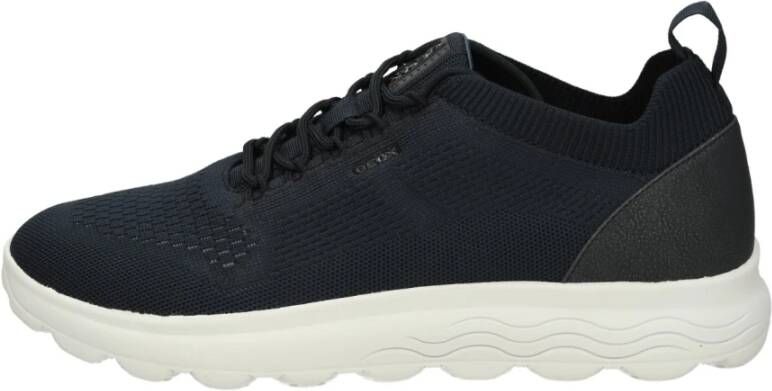 Geox Lage Sneakers van Gebreide Stof