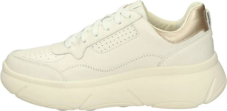 Geox Lage Sneakers White Dames