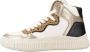 GEOX LAQUINNY MEISJES Sneakers LICHT IVOOR PLATINA - Thumbnail 2