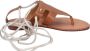 Geox Leren sandalen voor vrouwen Brown Dames - Thumbnail 1