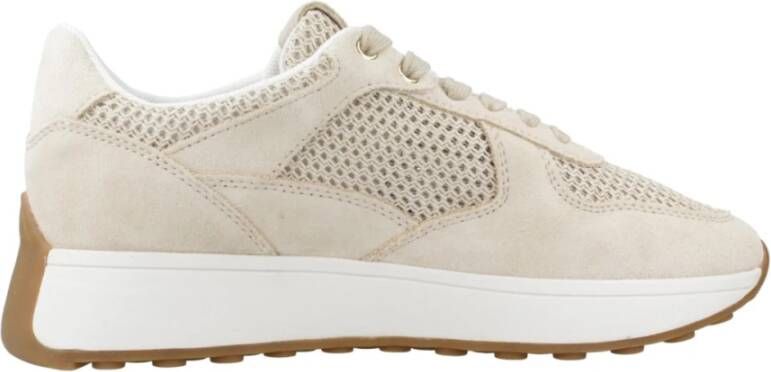 Geox Mode Sneakers Amabel Beige Dames
