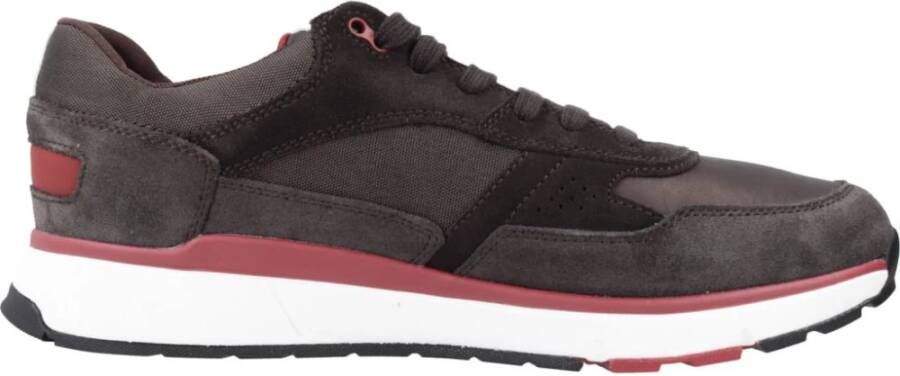 Geox Moderne Dolomia A Sneakers Brown Heren