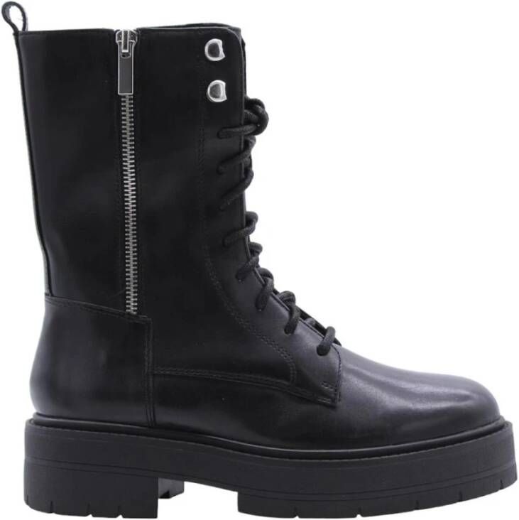 Geox Zwarte Enkellaarzen voor Black - Foto 5