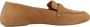 Geox Nude Suède Loafers met Gouden Gesp - Thumbnail 2