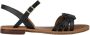 Geox Stijlvolle platte sandalen voor vrouwen Black Dames - Thumbnail 11