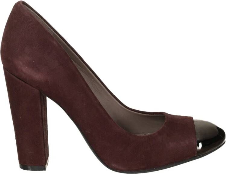 Geox Bordeauxrode Hakken Ballerina's Red Dames