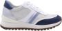GEOX DESYA DAMES Sneakers MELKWIT ZILVERKLEUR - Thumbnail 2
