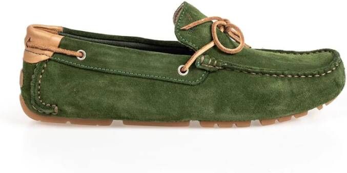 Geox Sailor Shoes Green Heren