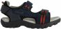 GEOX Strada A Junior Sandalen Blauw Jongen - Thumbnail 2