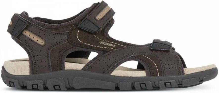 Geox Sandalen UOMO SANDAL STRADA zomerschoen klittenbandschoen outdoorsandaal trekkinglook - Foto 5