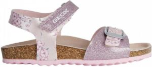 GEOX meisjes bio sandalen met glitters Roze