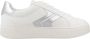 Geox Witte Skyely Sneakers voor Vrouwen White Dames - Thumbnail 9