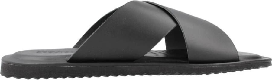 Geox Sliders Black Heren
