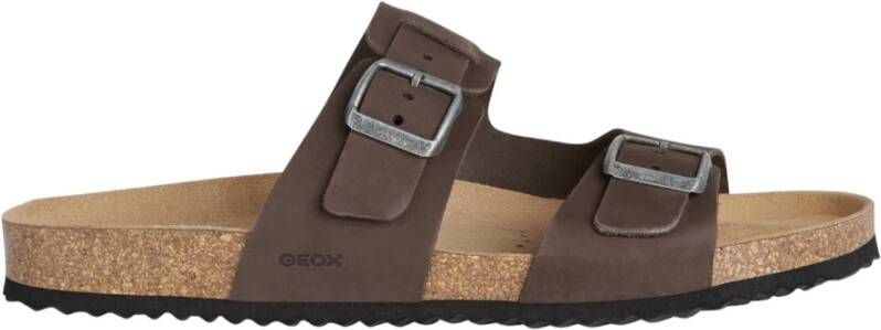 GEOX Sandal Ghita Sandalen Dark Coffee-U159VB00032 Heren - Foto 5