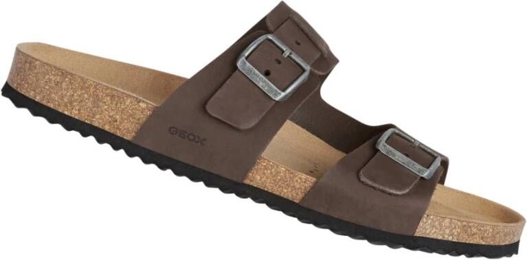 Geox Sliders Bruin Heren