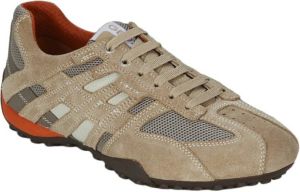 Geox Slip-on sneakers UOMO SNAKE met modieuze siernaden en speciale -membraan