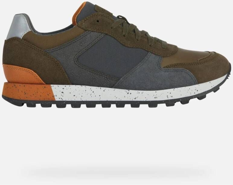 GEOX U Ponente Heren Sneakers Blauw