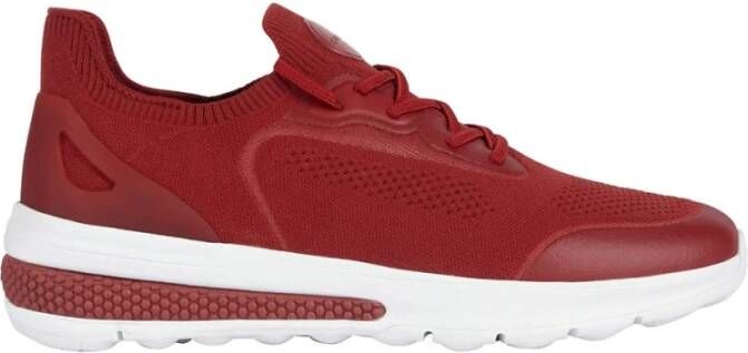 Geox Sneakers Rood Heren