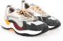 Geox Vetersneakers met ronde neus Yellow - Thumbnail 7