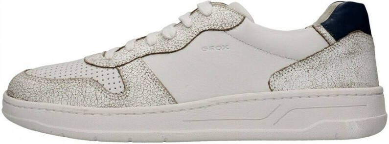Geox Moderne Magneet Sneakers White Heren