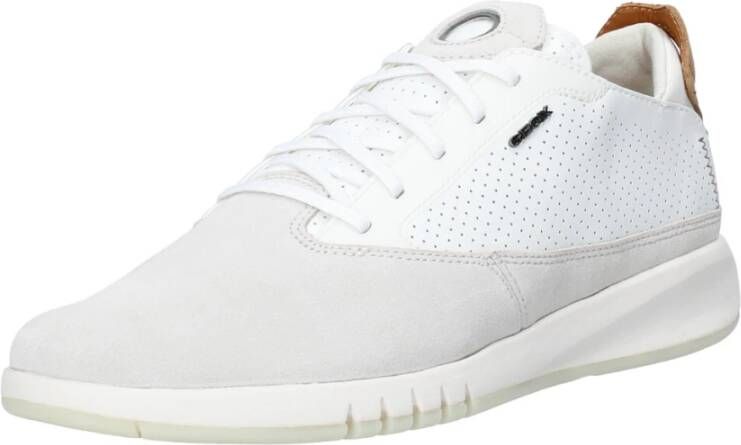 Geox Beige Veterschoenen voor Heren Beige Heren