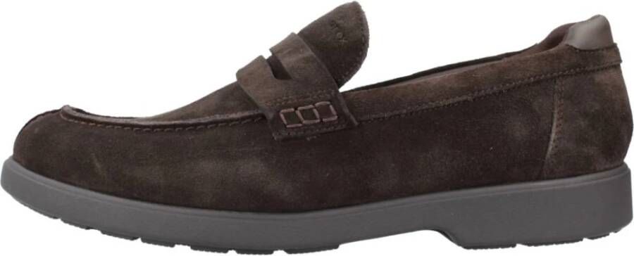 Geox Spherica Loafers voor de Moderne Man Brown Heren