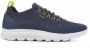 Geox Knitted Spherica Trainers Blauw Heren - Thumbnail 8