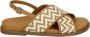 GEOX D55YWE Platte sandalenDames Sandalen Bruin - Thumbnail 2