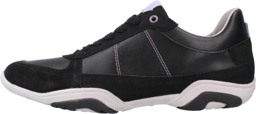 Geox Stijlvolle Arrow Sneakers voor Vrouwen Black Dames