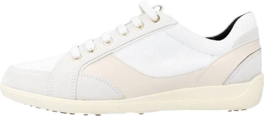 Geox Stijlvolle Casual Damessneakers Beige Dames