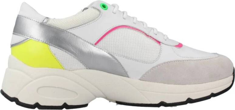 Geox Stijlvolle Casual Sneakers voor Vrouwen White Dames