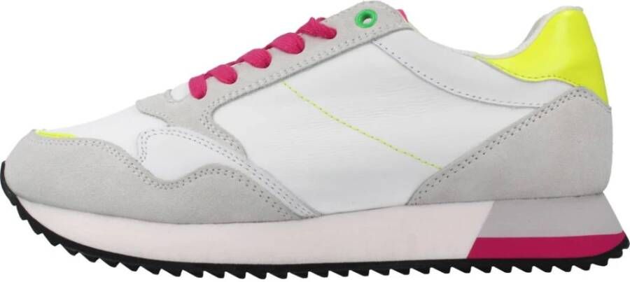 Geox Stijlvolle Casual Sneakers voor Vrouwen White Dames