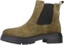 Geox Stijlvolle Chelsea Boots met Iridea Design Green Dames - Thumbnail 2