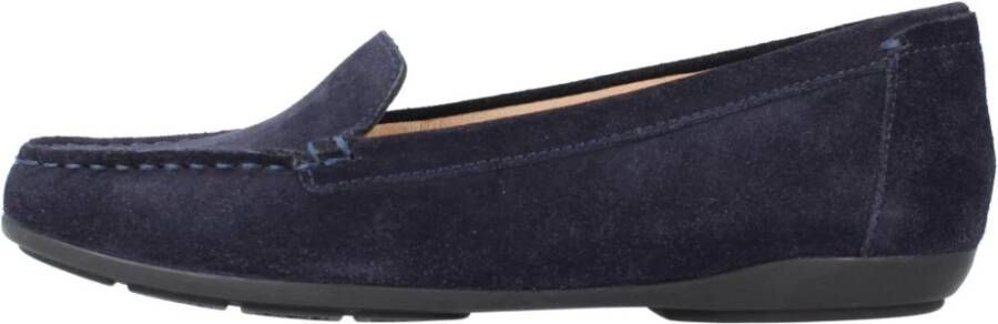 Geox Stijlvolle Comfortabele Loafers Vrouwen Blue Dames