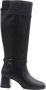 Geox Stijlvolle Cachaca Laars voor Mannen Black Dames - Thumbnail 9