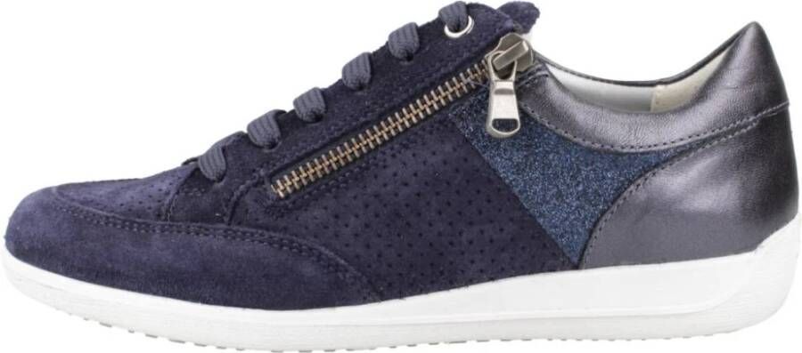 Geox Stijlvolle Dames Casual Sneakers Blue Dames