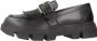 Geox Zwarte loafers voor dames Black Dames - Thumbnail 4