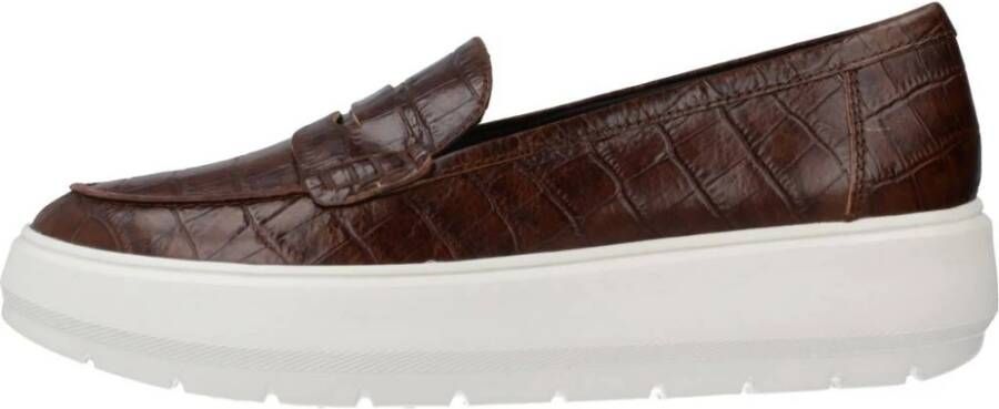 Geox Stijlvolle Dames Loafers Brown Dames